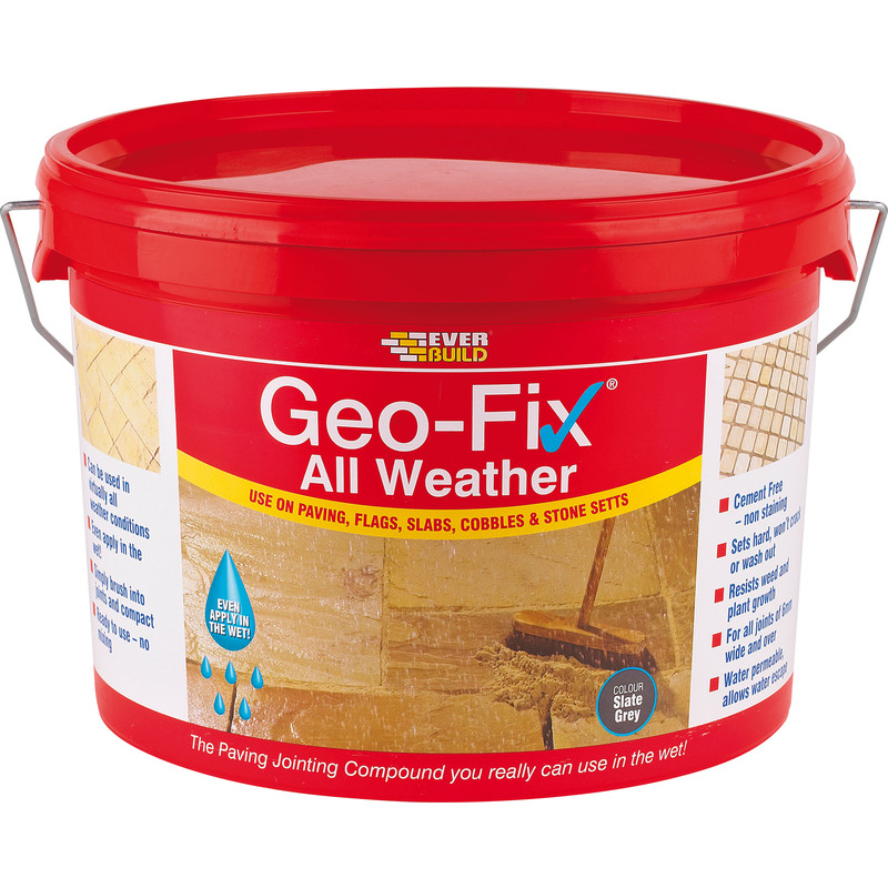 GeoFix All Weather Jointing Compound Grey 14kg Toolstation GeoFix All Weather Jointing Compound Grey 14kg Toolstation