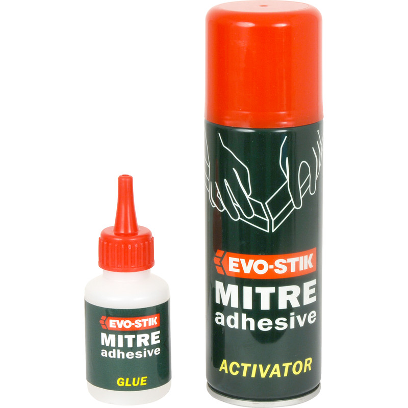EvoStik Mitre Adhesive 50g + 200ml Toolstation