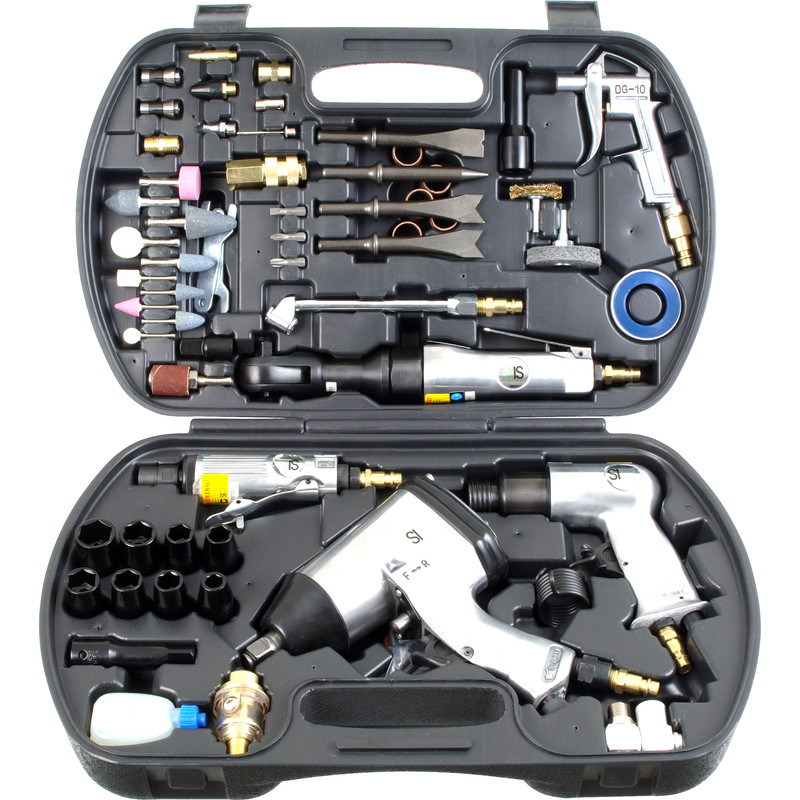 SIP Air Tool & Accessory Set 67 Piece - Toolstation