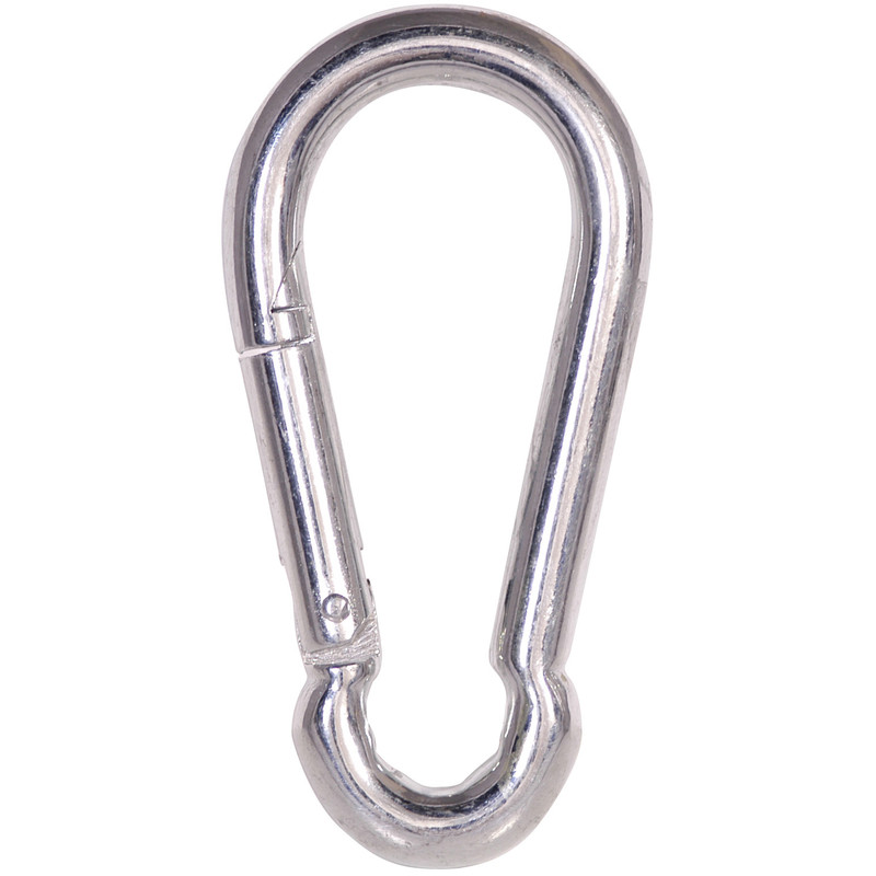 Zinc plated Safety shackles NEW Snap Hook M5 Security chain Pack of 10