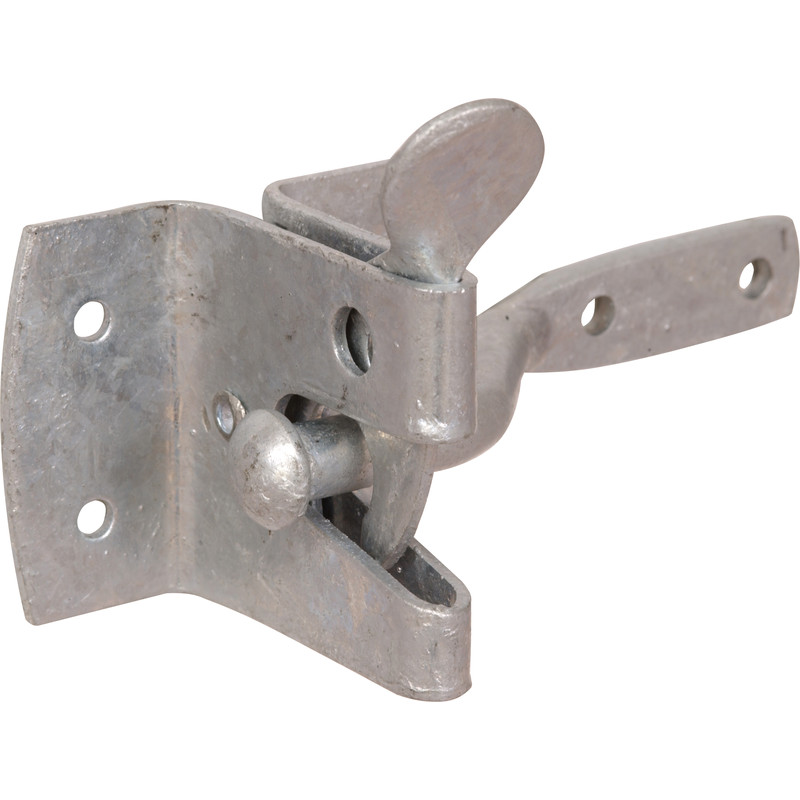 Auto Gate Latch Zinc Plated Toolstation