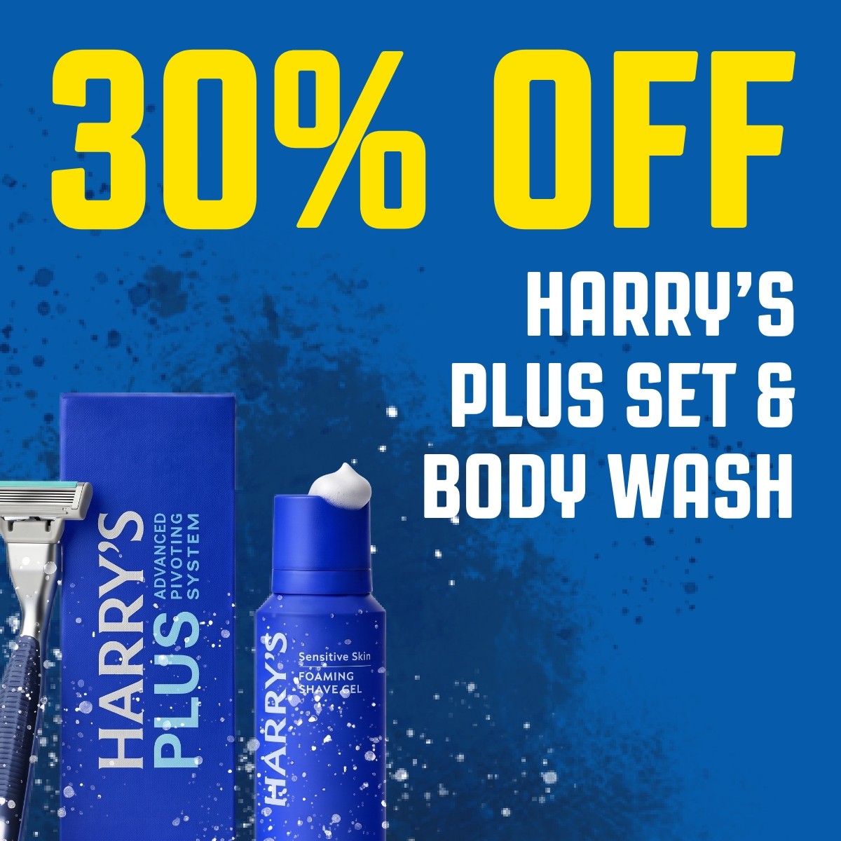 30% off Harry’s Plus Starter Set