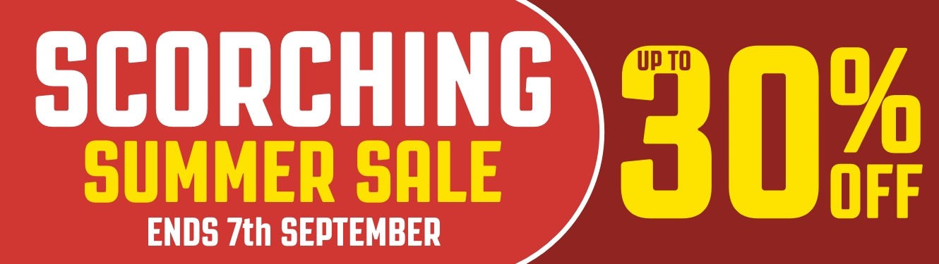 Scorching Summer Sale - up to 30% off 