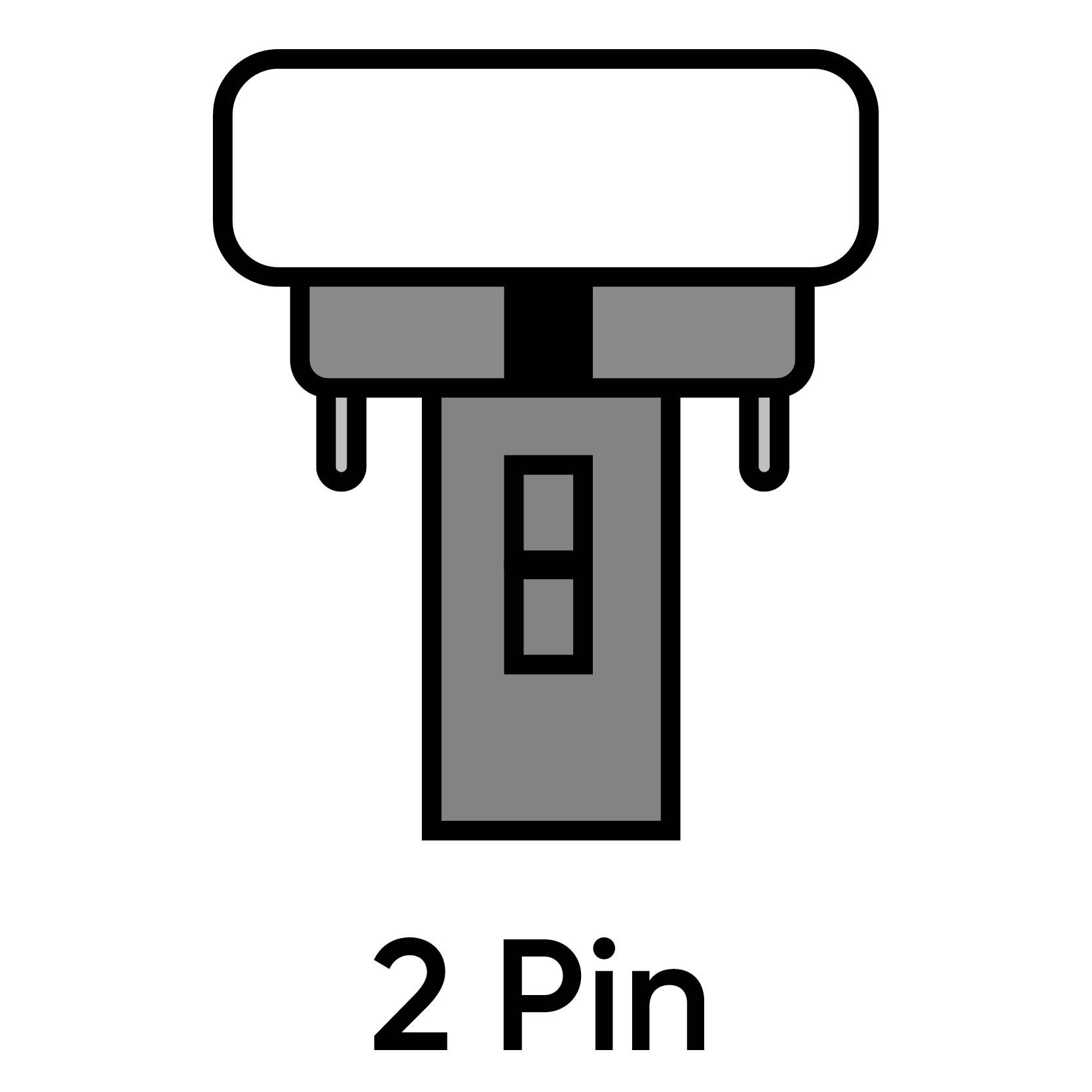 2 Pin Caps