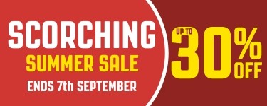 Scorching Summer Sale - up to 30% off 