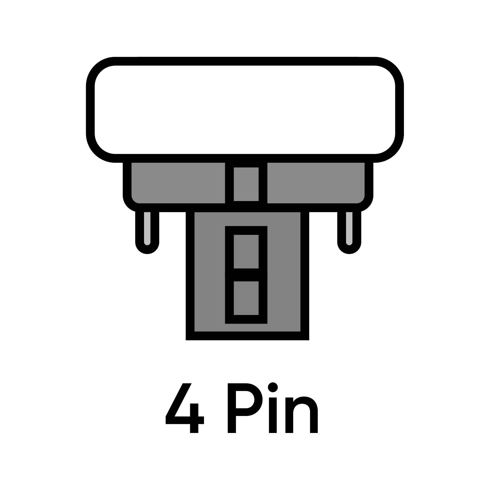 4 Pin Caps