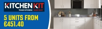 5 kitchen units from £451.40