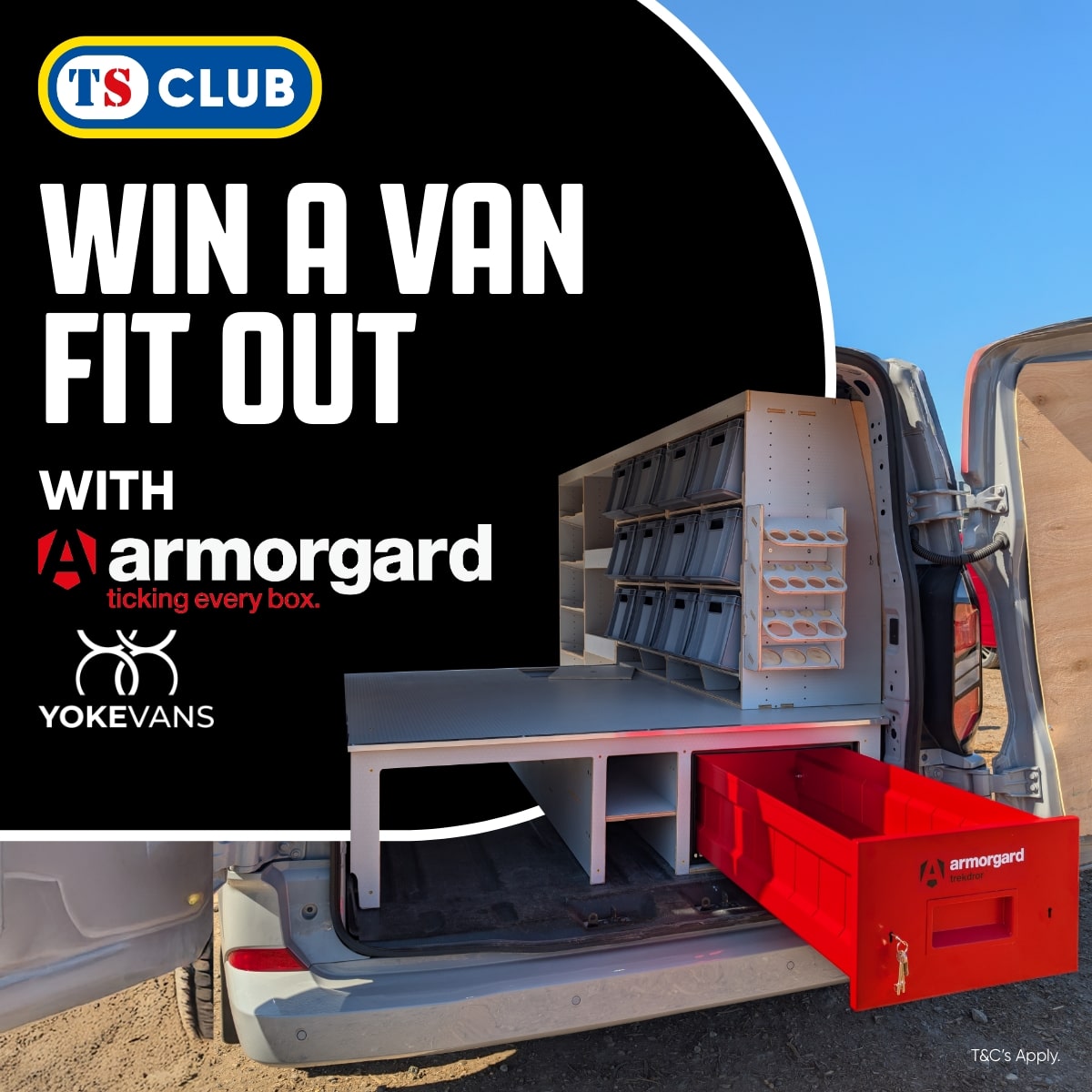 Win a Van Fit Out With Armorgard