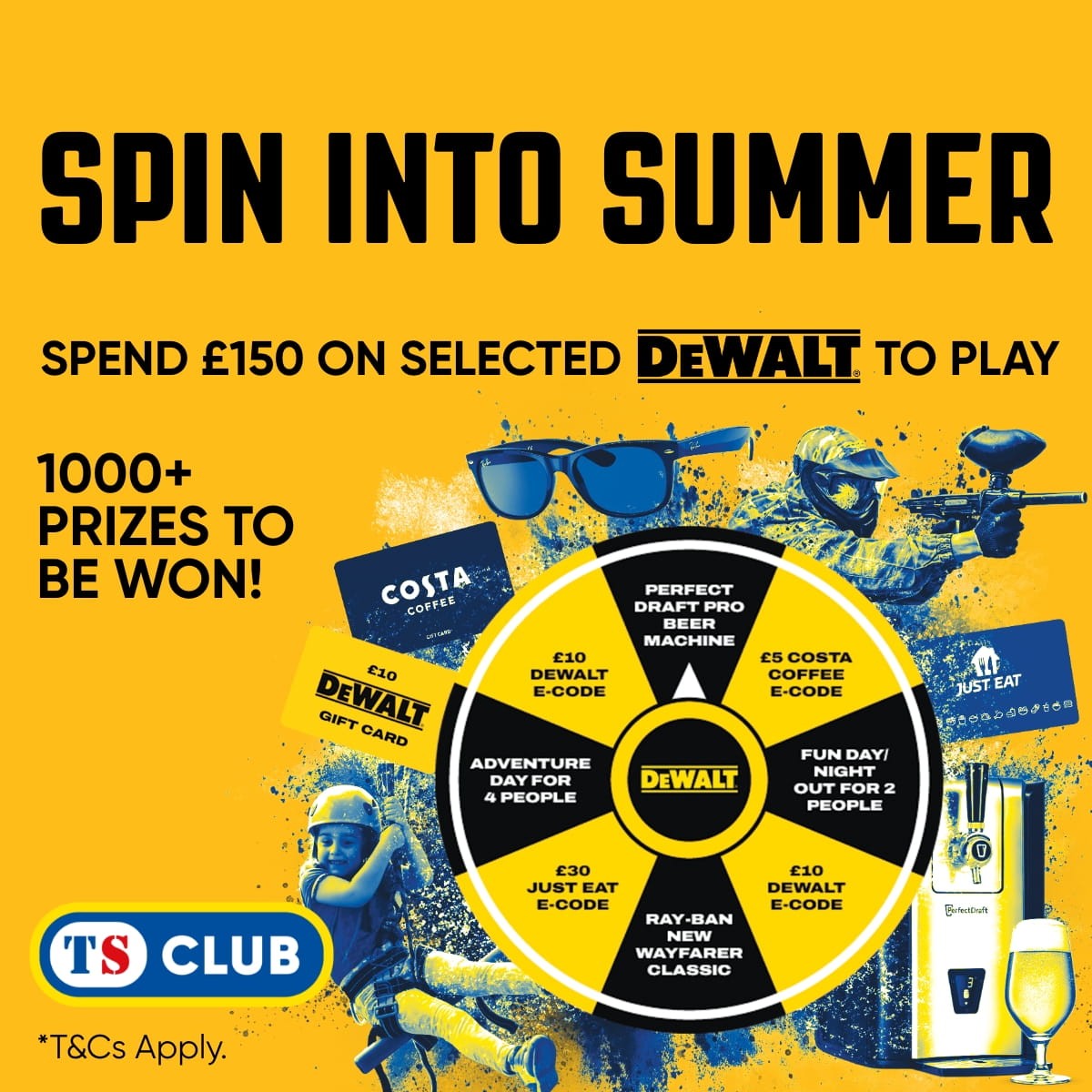 Spin into Summer with DEWALT
