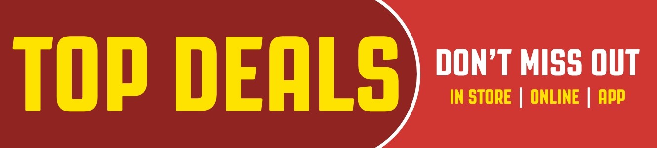 Top deals - don't miss out