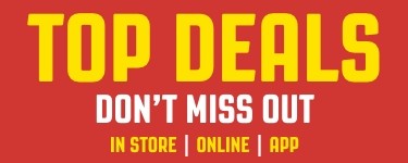 Top deals - don't miss out