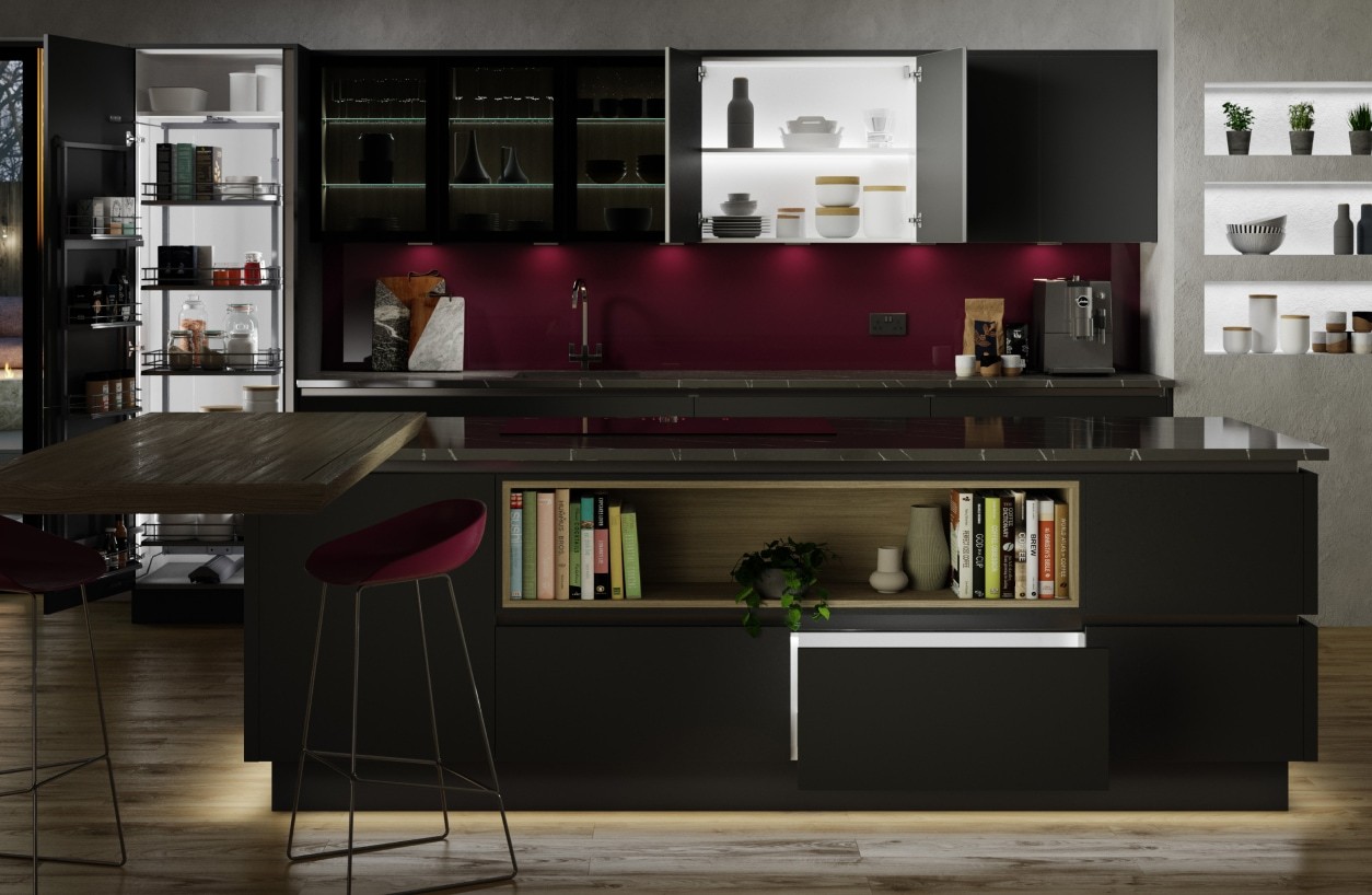 Inside Cabinets & Drawers