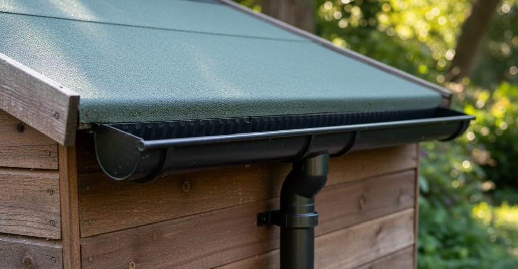 <h1><strong>How to Fit a Guttering to a Shed</strong></h1>